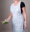 Poly Aprons, 24x42, Economy, White, Indiv. Wrapped